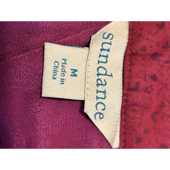 Sundance Cassity Velvet Shirt M Button Down Western Pearl Snap Silk Blend Rodeo - Picture 8 of 10